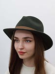 Шляпа STETSON арт. 2528005 SARDIS (темно-зеленый)
